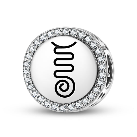 FIRE SERPENT Reiki Symbols Charm