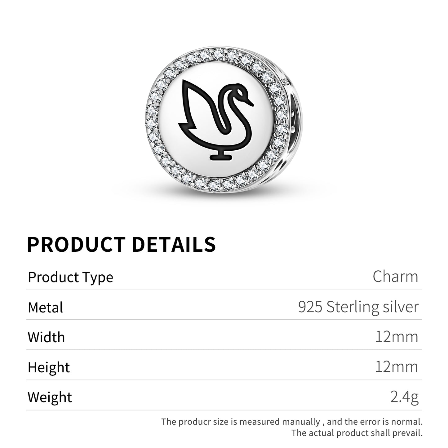 Hansa Hindu Symbols Charm
