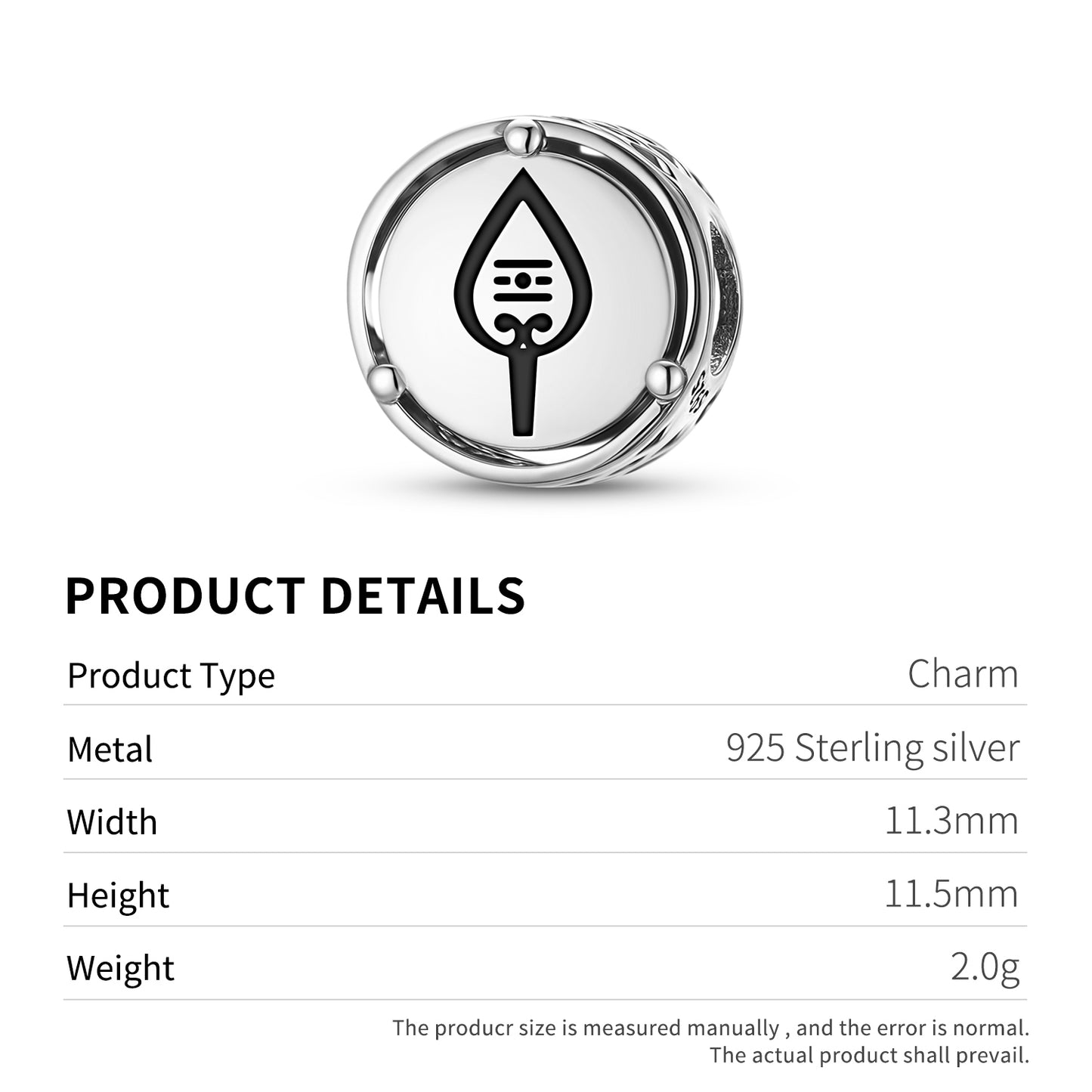 Vel Holy Lance Hindu Symbols Charm