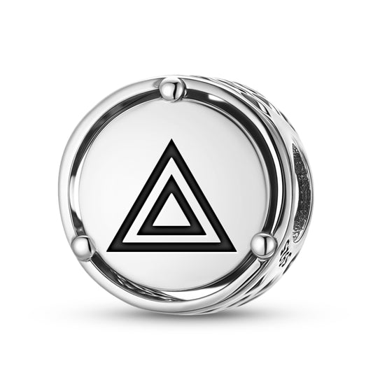 Trikona Hindu Symbols Charm