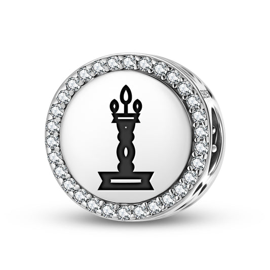 Kuthu Vilakku Hindu Symbols Charm