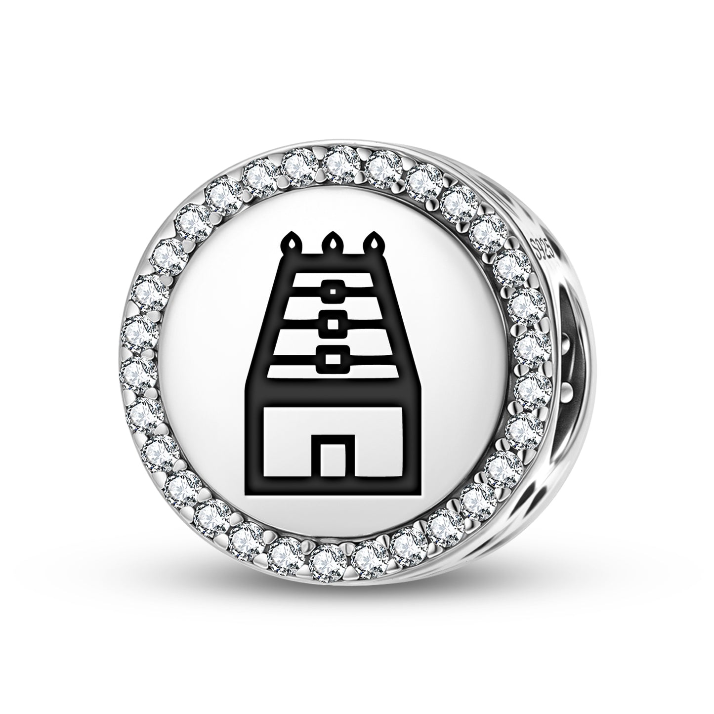 Gopuras Hindu Symbols Charm