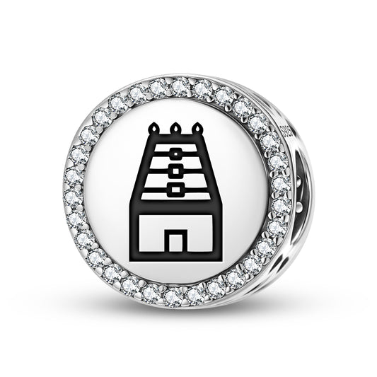 Gopuras Hindu Symbols Charm