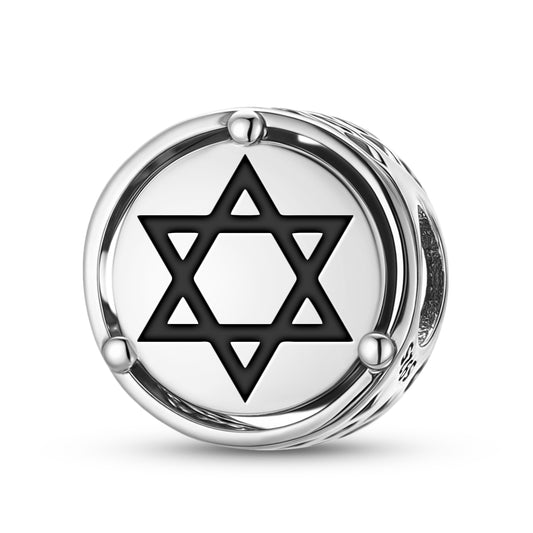Shatkona Six-pointed Star Hindu Symbols Charm