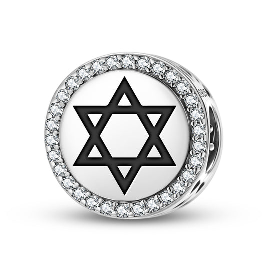 Shatkona Six-pointed Star Hindu Symbols Charm