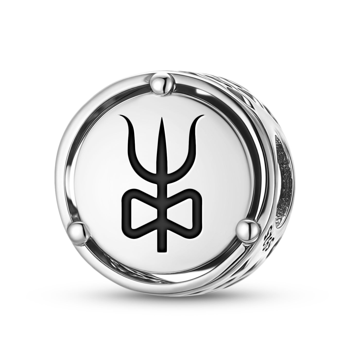 Shiva trident Hindu Symbols Charm