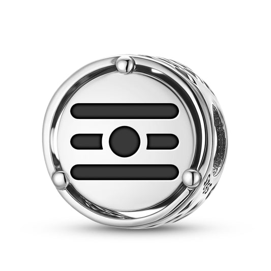 Tripundra Three Stripe Hindu Symbols Charm