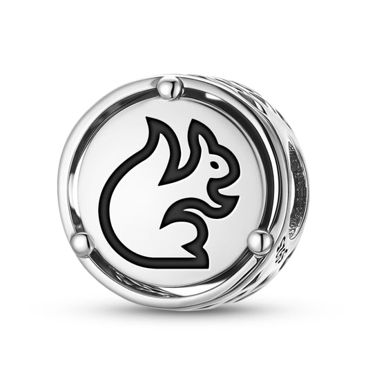 SQUIRREL Animal Symbols Charm