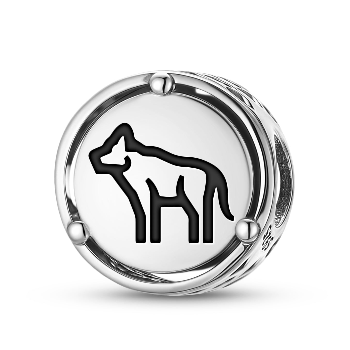 WOLF Animal Symbols Charm