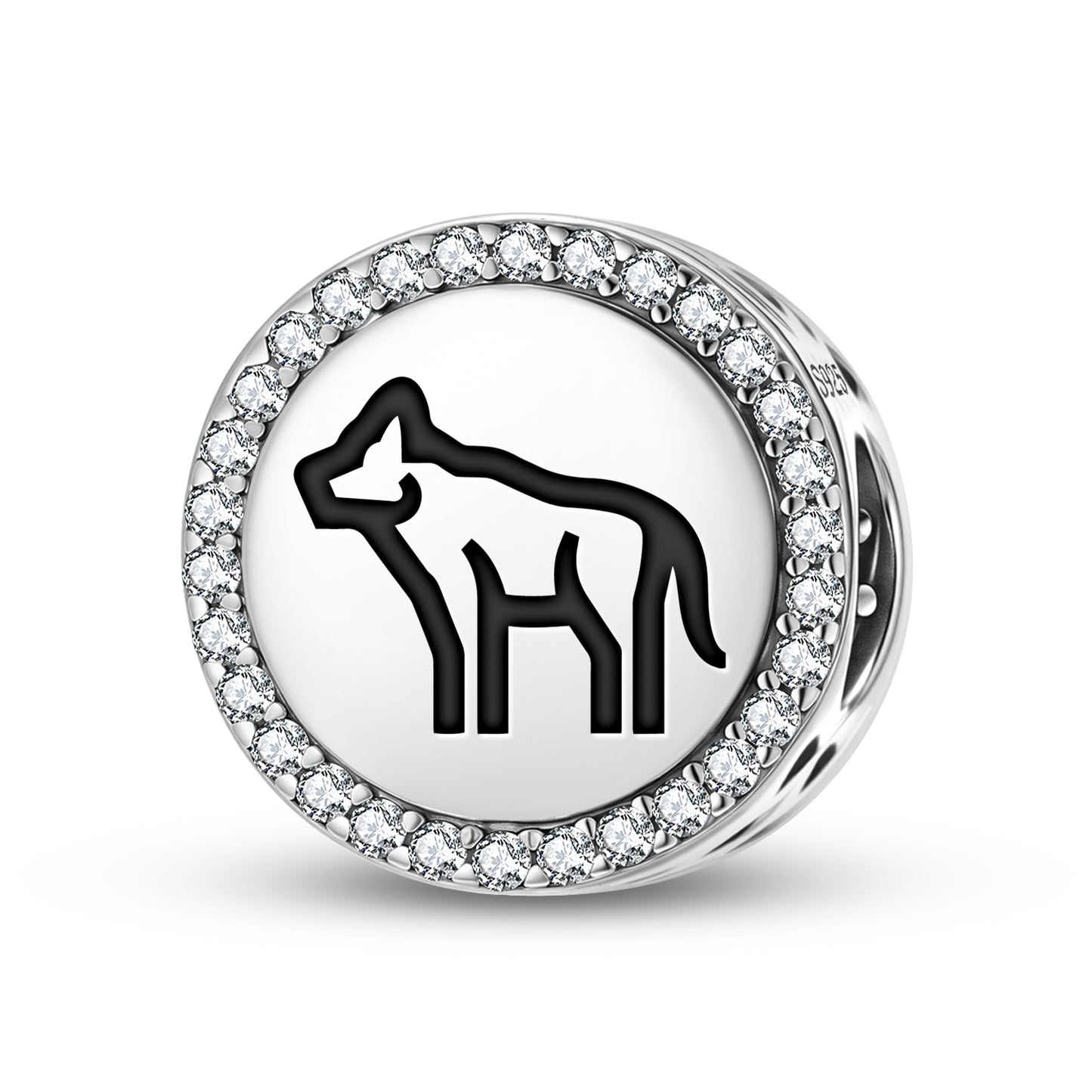 WOLF Animal Symbols Charm