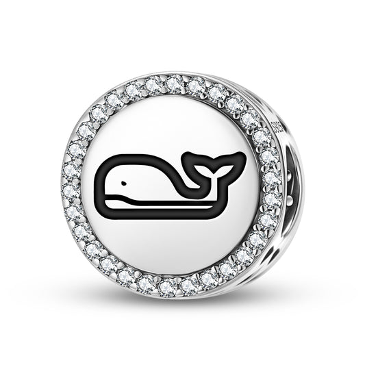 WHALE Animal Symbols Charm