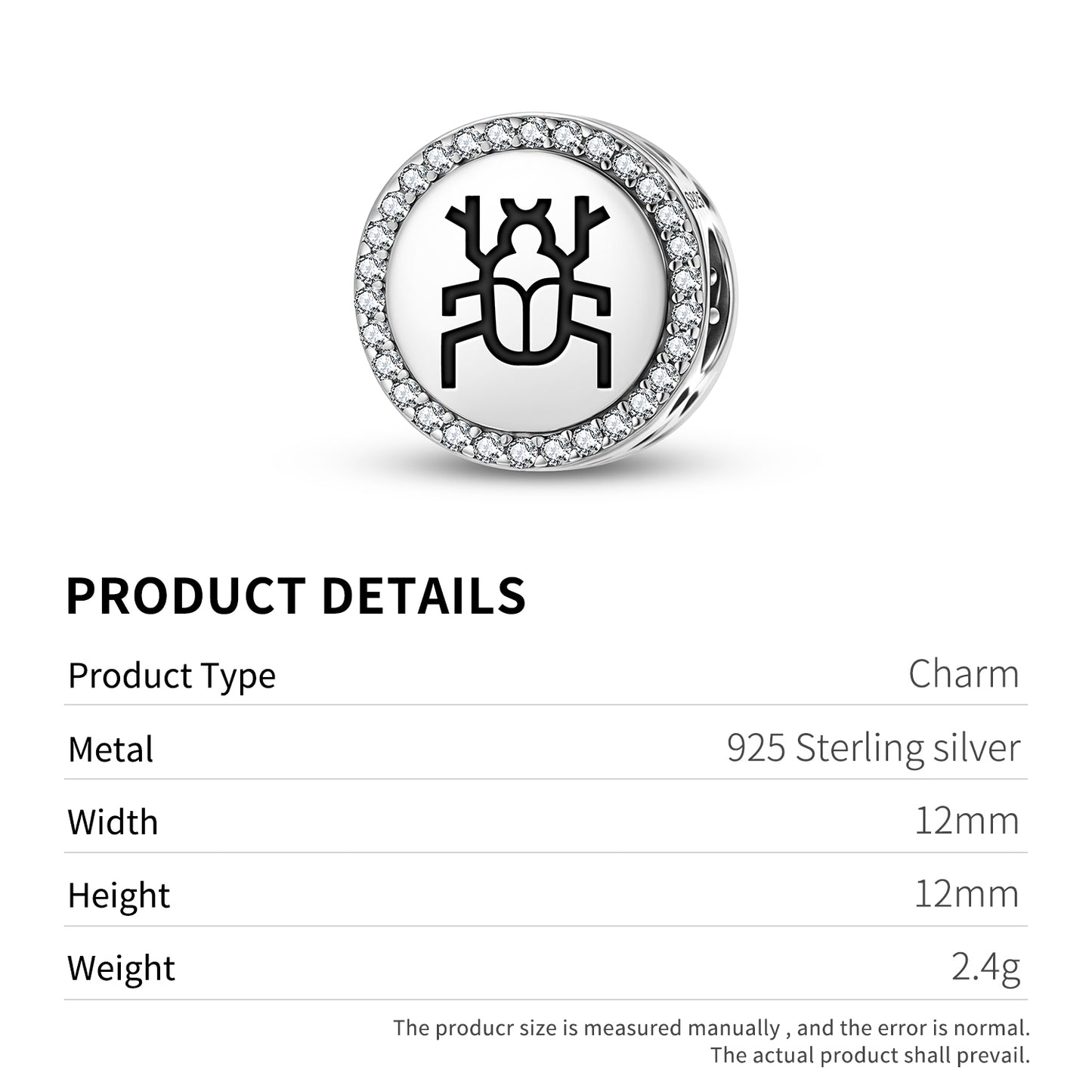 SCARAB Animal Symbols Charm