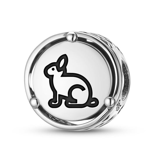RABBIT Animal Symbols Charm