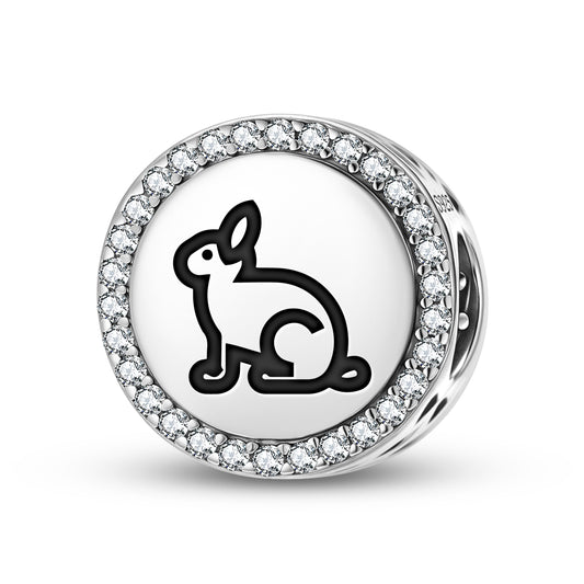 RABBIT Animal Symbols Charm
