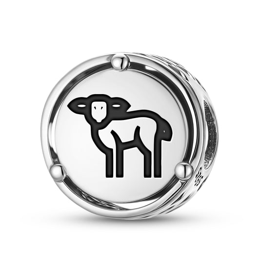 LAMB Animal Symbols Charm