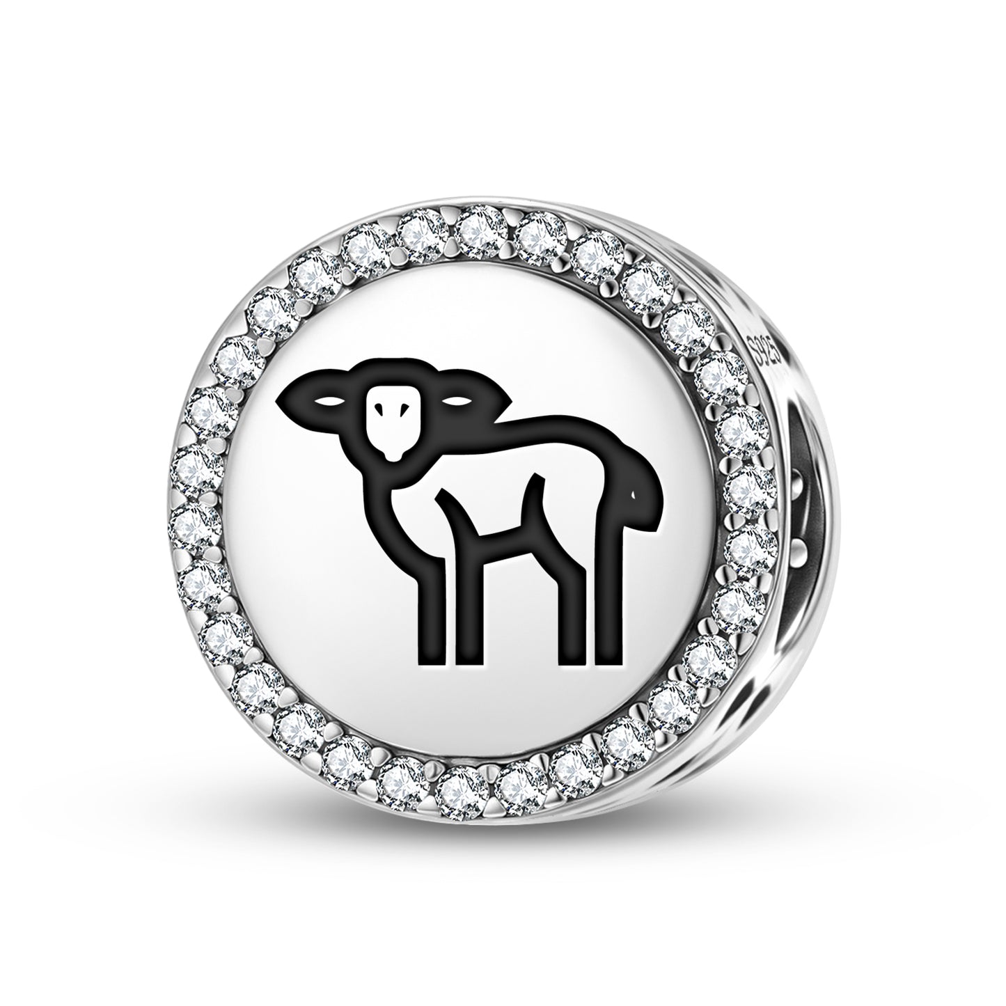LAMB Animal Symbols Charm