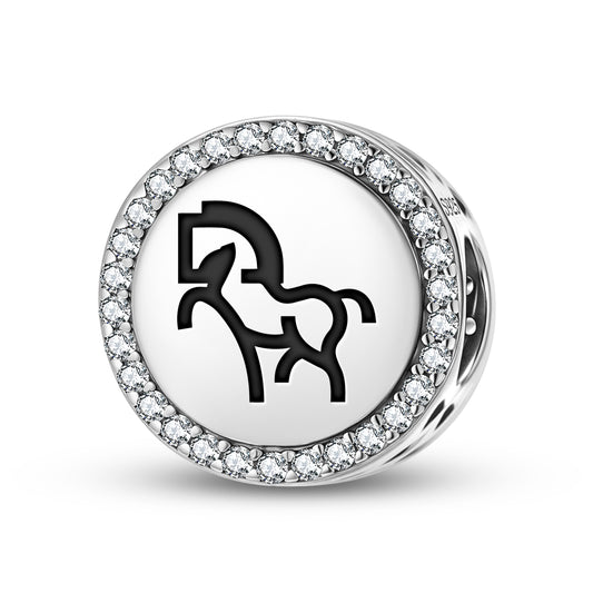HORSE Animal Symbols Charm