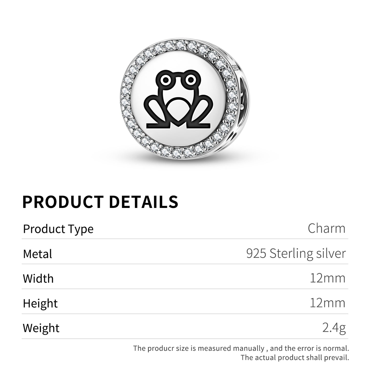 FROG Animal Symbols Charm