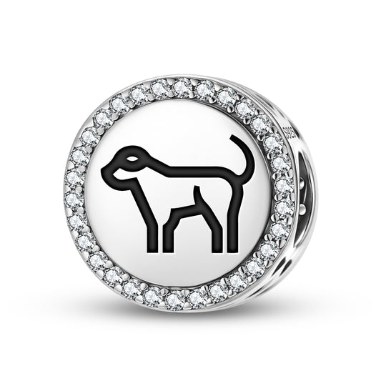 DOG Animal Symbols Charm