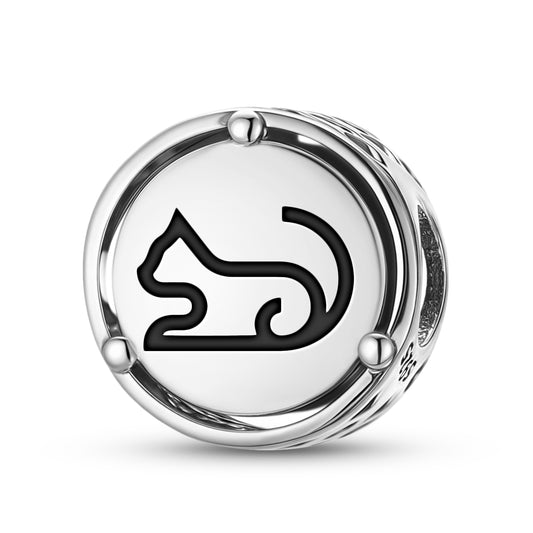CAT Animal Symbols Charm