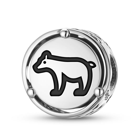 BEAR Animal Symbols Charm