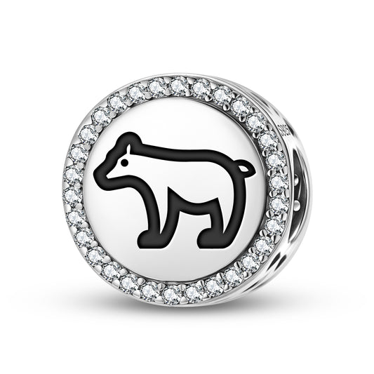 BEAR Animal Symbols Charm