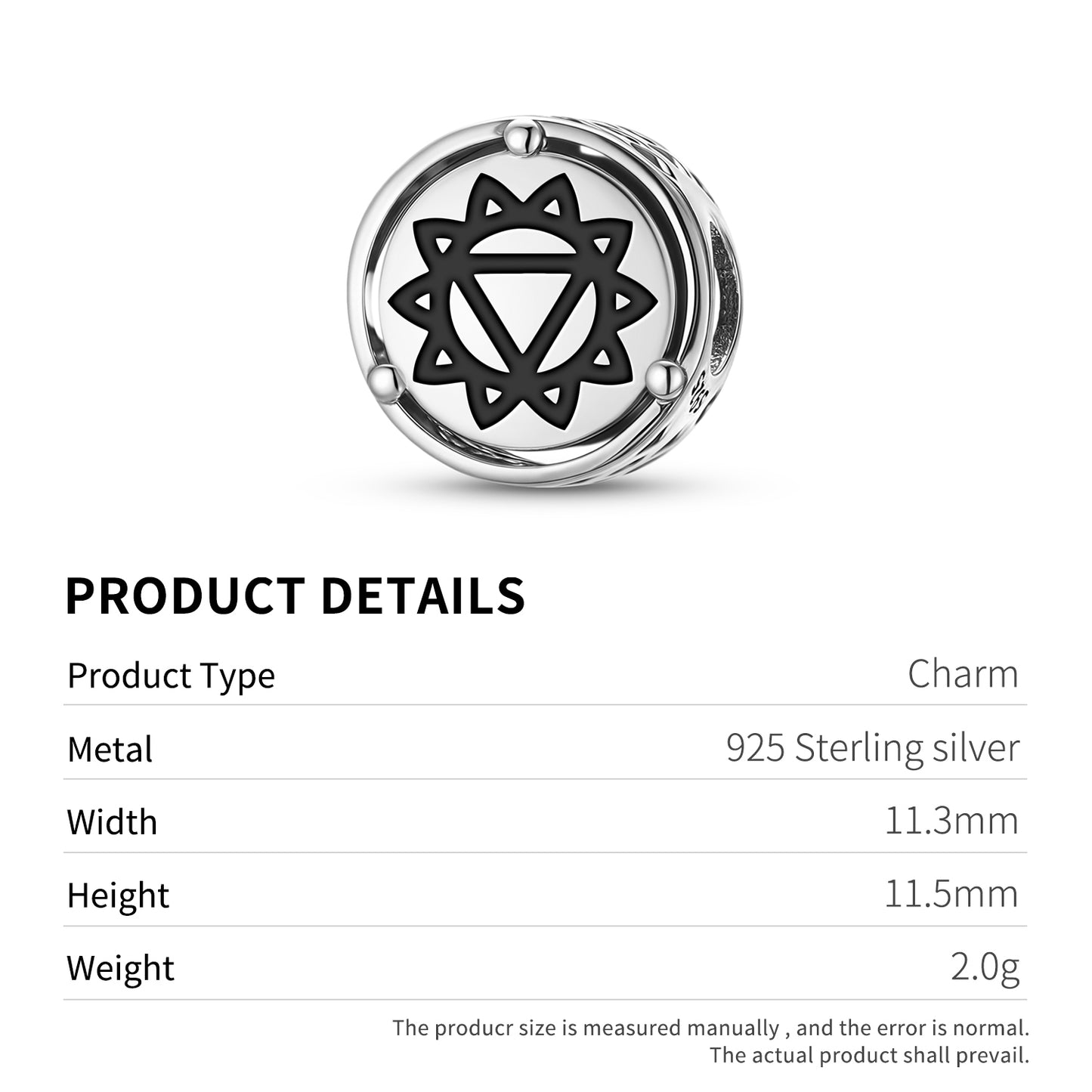 Manipura – Solar plexus chakra Chakra Symbols Charm