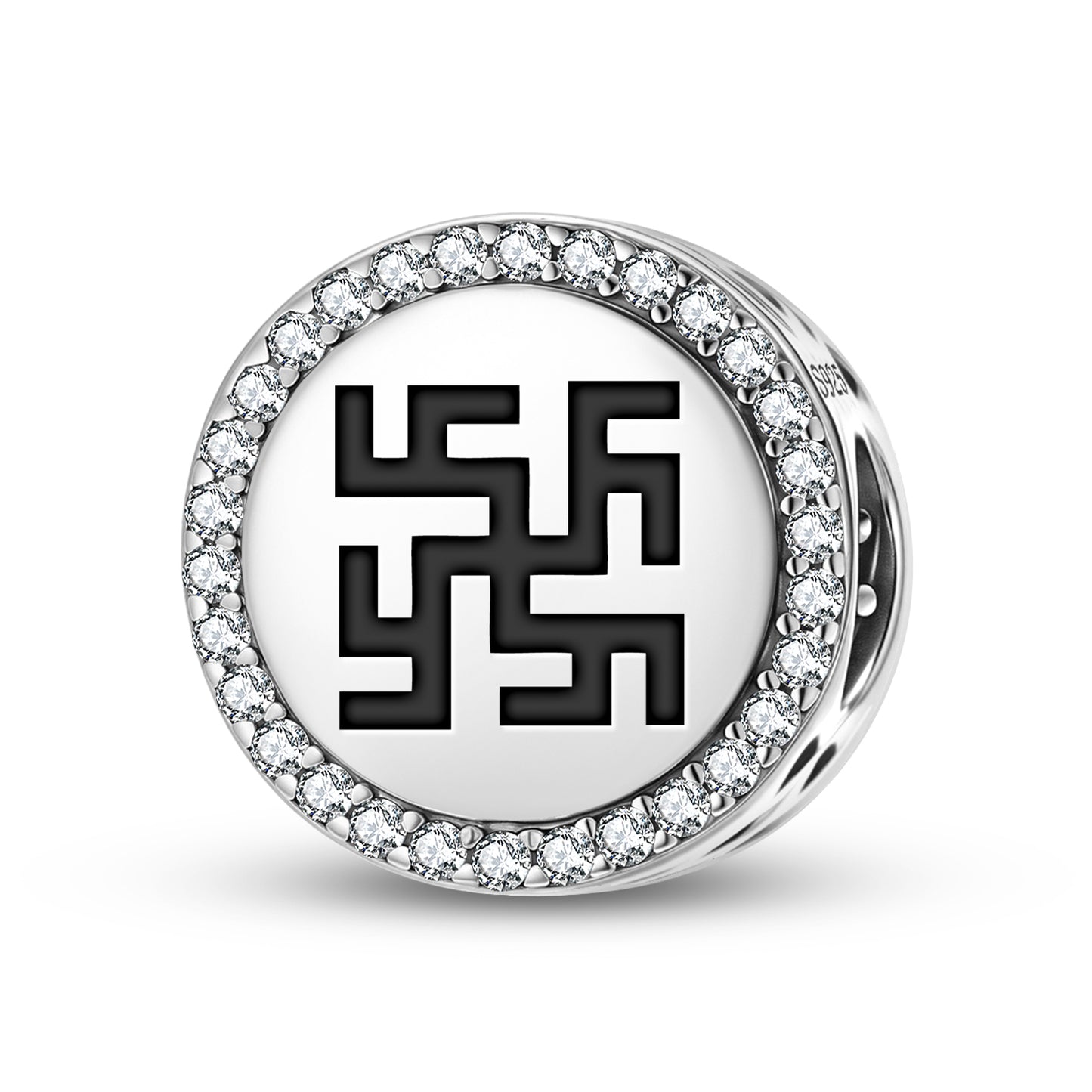 Thunder cross Latvian Symbols Charm