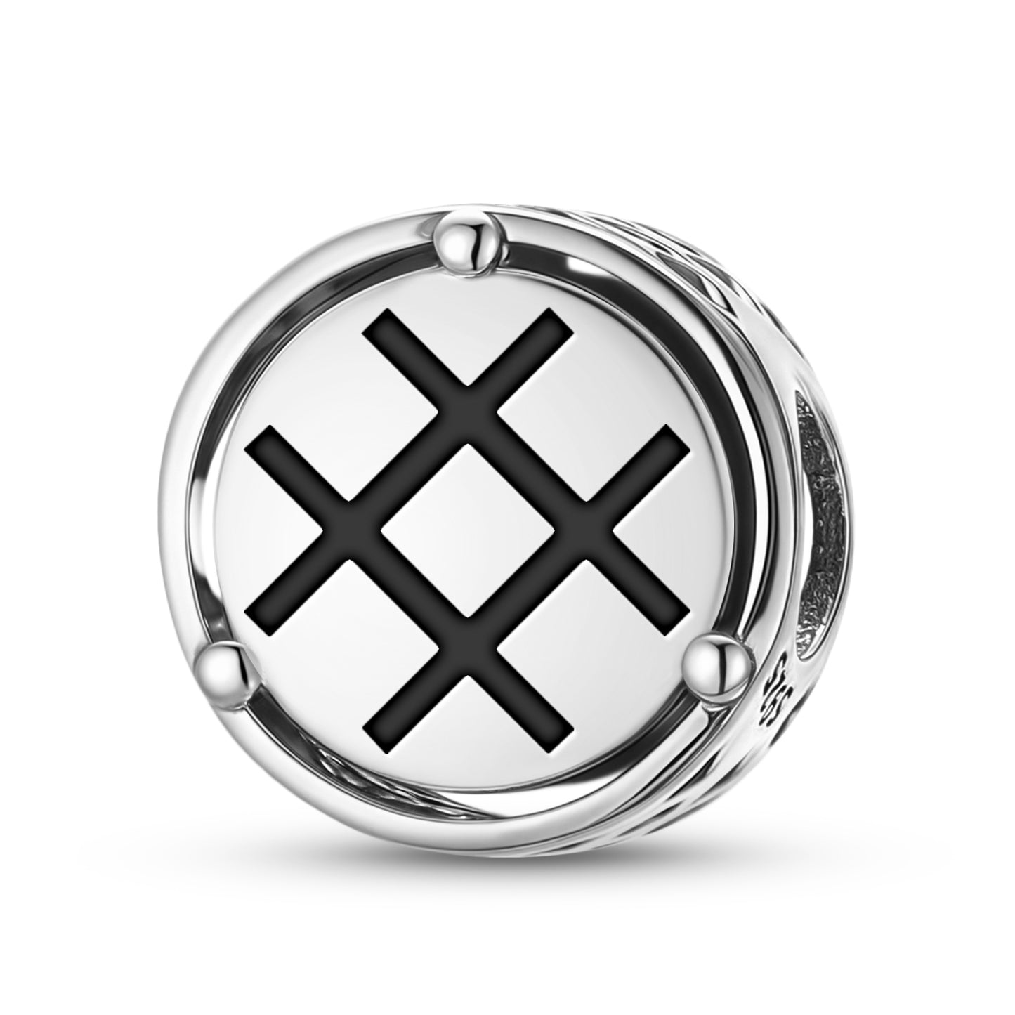 Aka Latvian Symbols Charm
