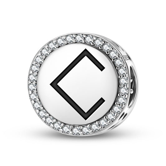 Mēness Latvian Symbols Charm