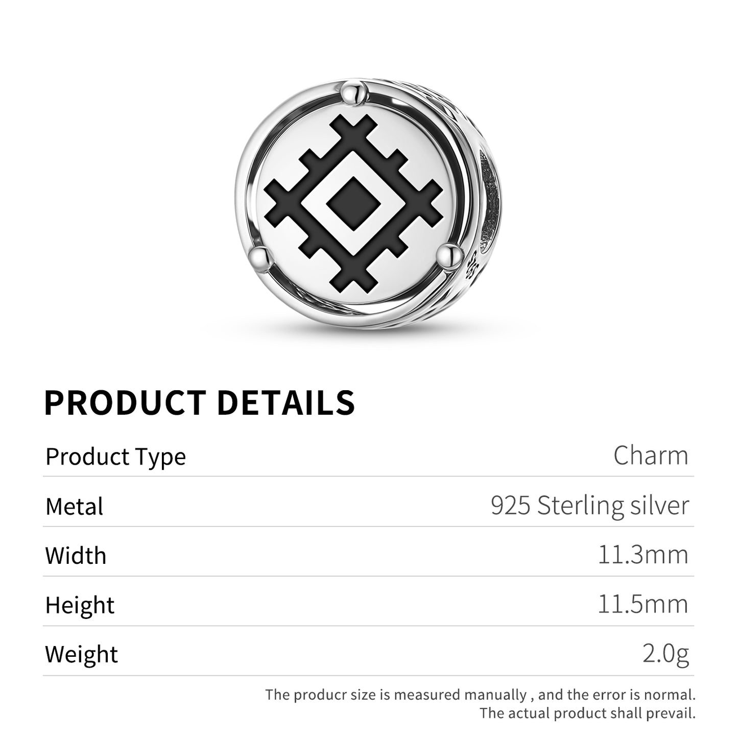 Saule Latvian Symbols Charm