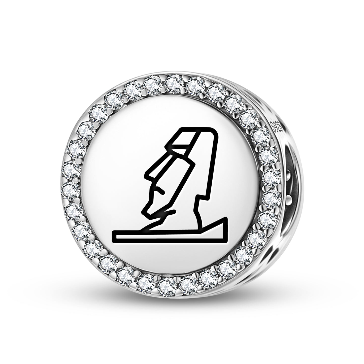 Moai Statue Easter Island Rapa Nui Symbols Charm