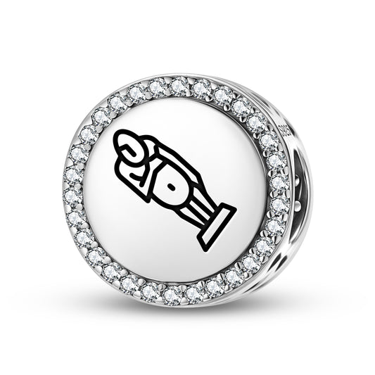 Moai papa Easter Island Rapa Nui Symbols Charm