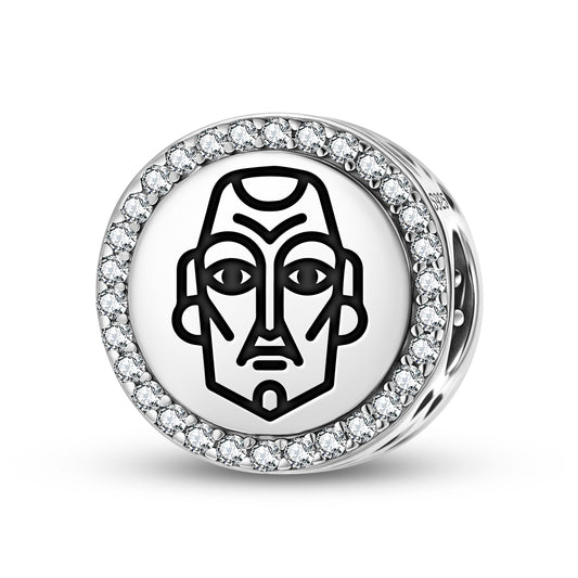 Moai tangata Easter Island Rapa Nui Symbols Charm