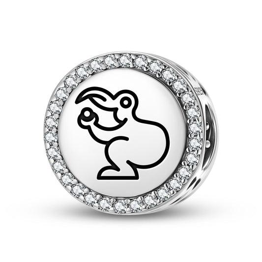 Moai tangata manu Easter Island Rapa Nui Symbols Charm
