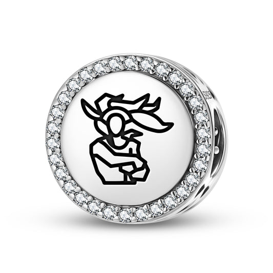 Rapa nui man Easter Island Rapa Nui Symbols Charm