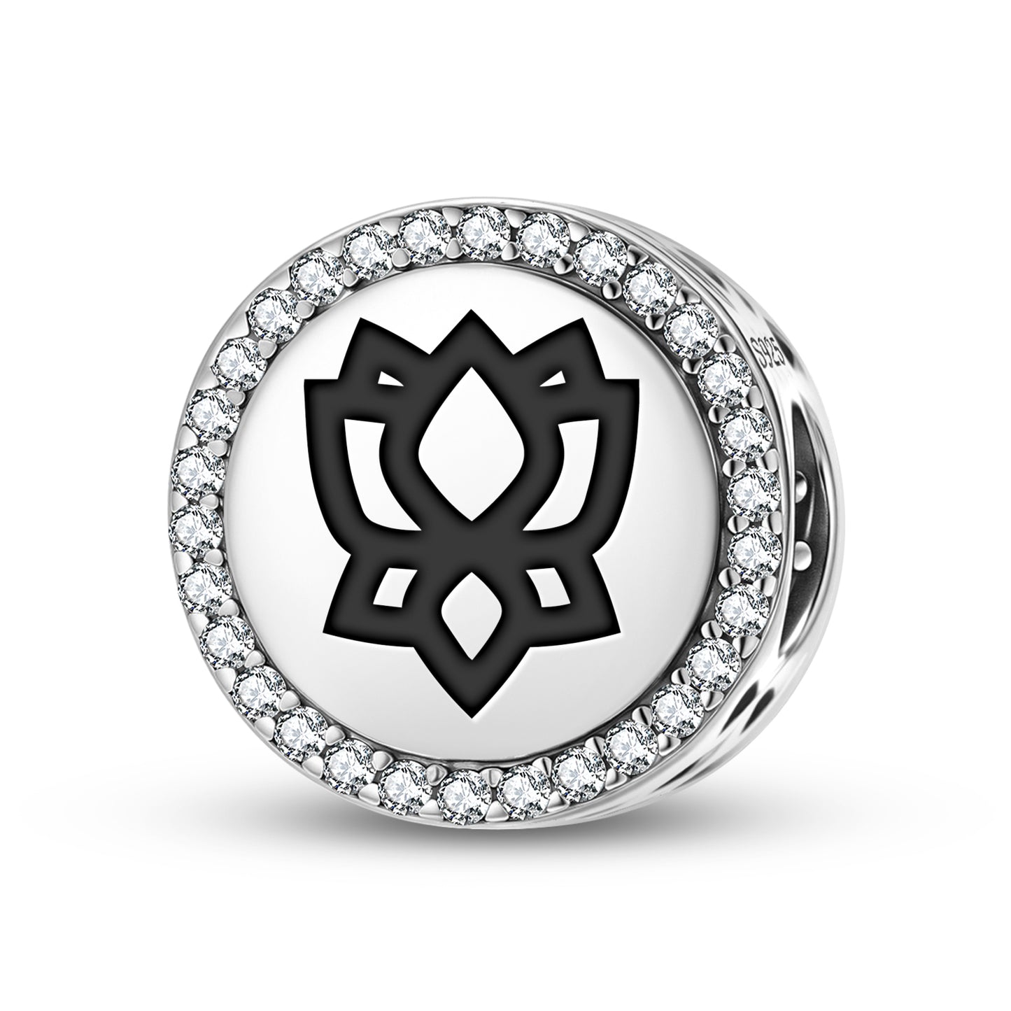 Padme – Lotus Ashtamangala Symbols Charm