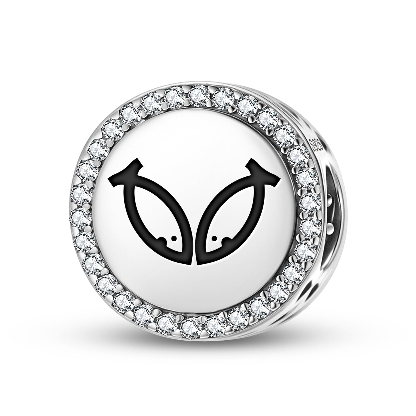 Suvarna Matsya – Golden Fishes Ashtamangala Symbols Charm