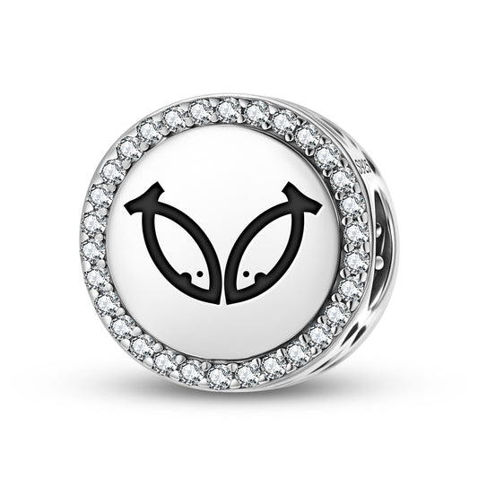 Suvarna Matsya – Golden Fishes Ashtamangala Symbols Charm