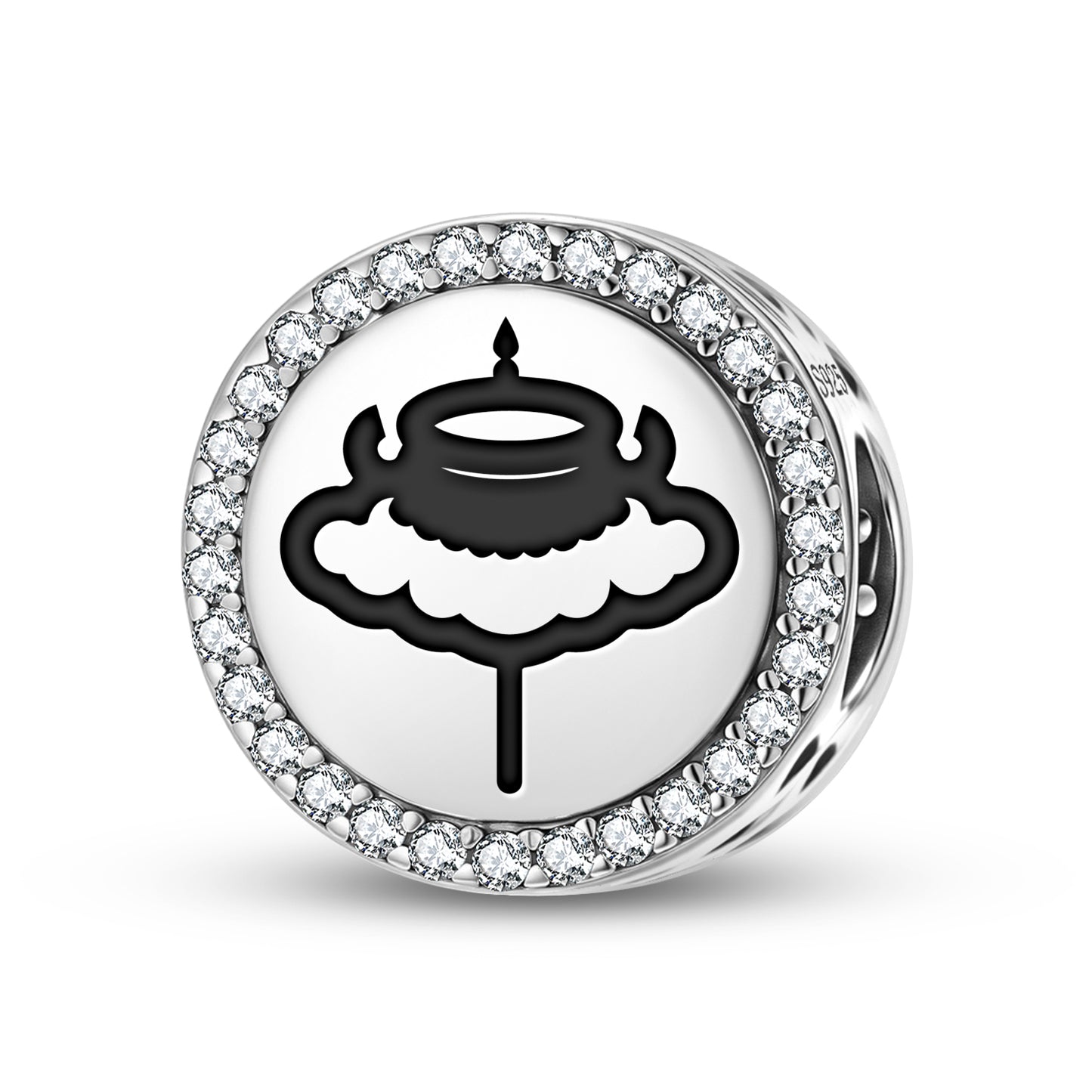 Parasol Ashtamangala Symbols Charm