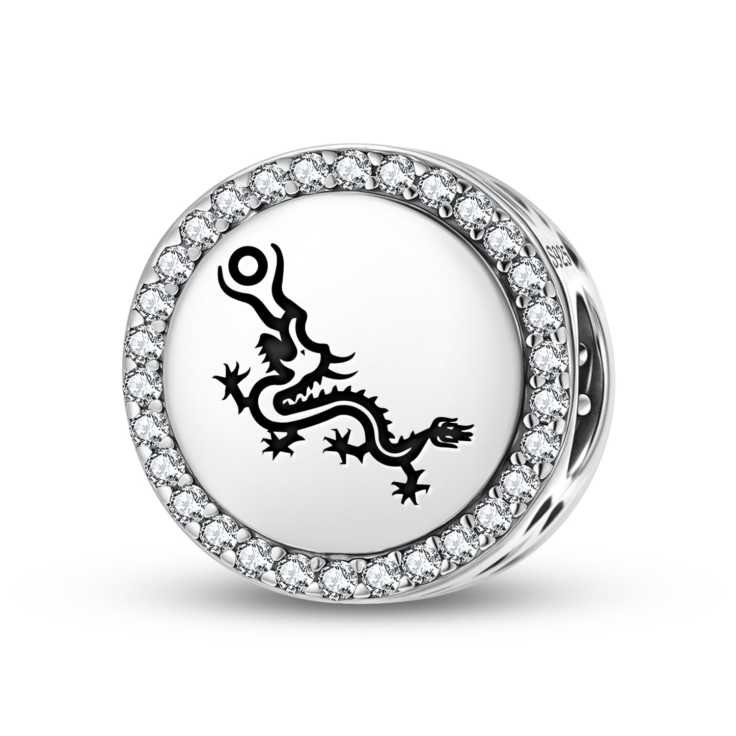 Fucanglong Dragon Chinese Symbols Charm