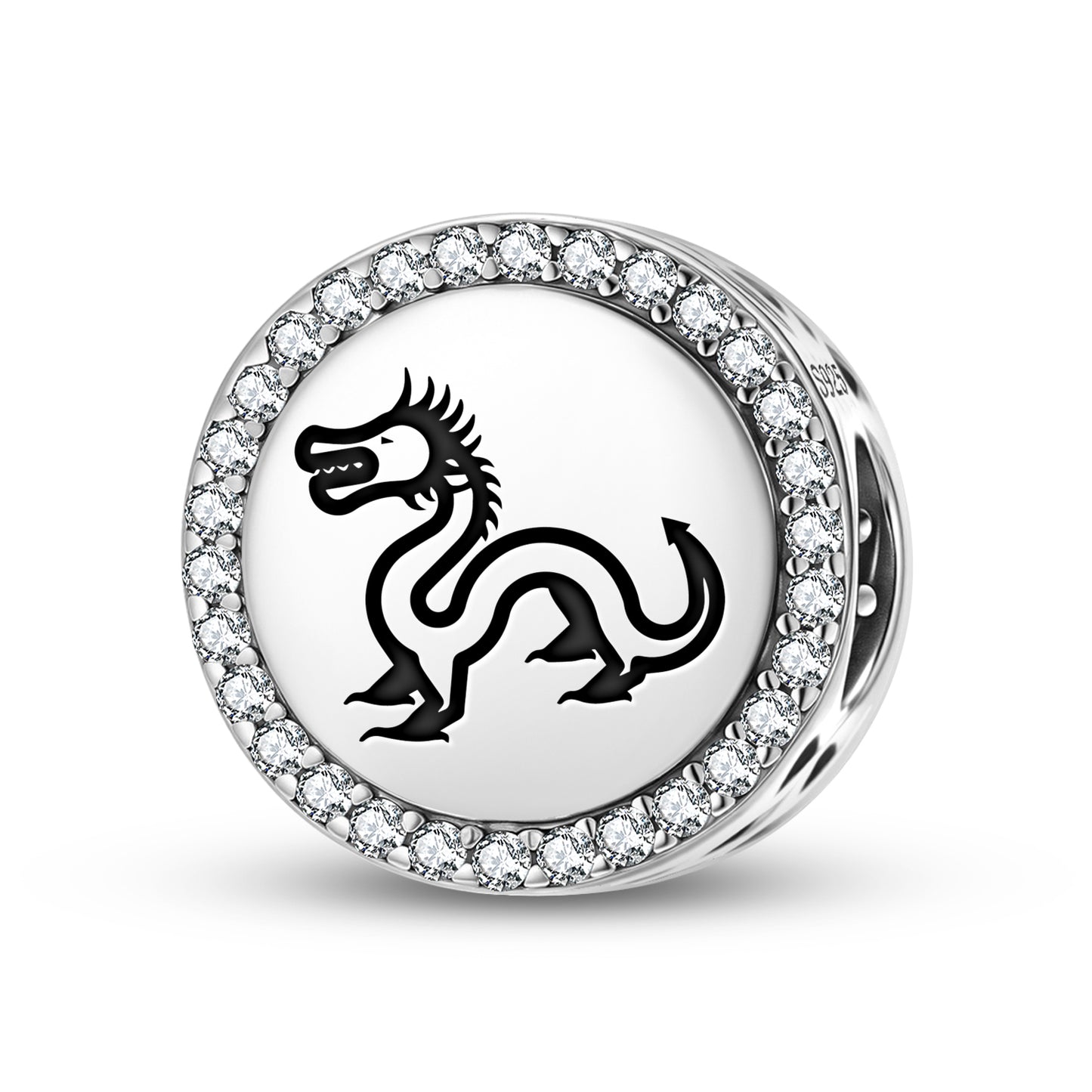 Tianlong Dragon Chinese Symbols Charm