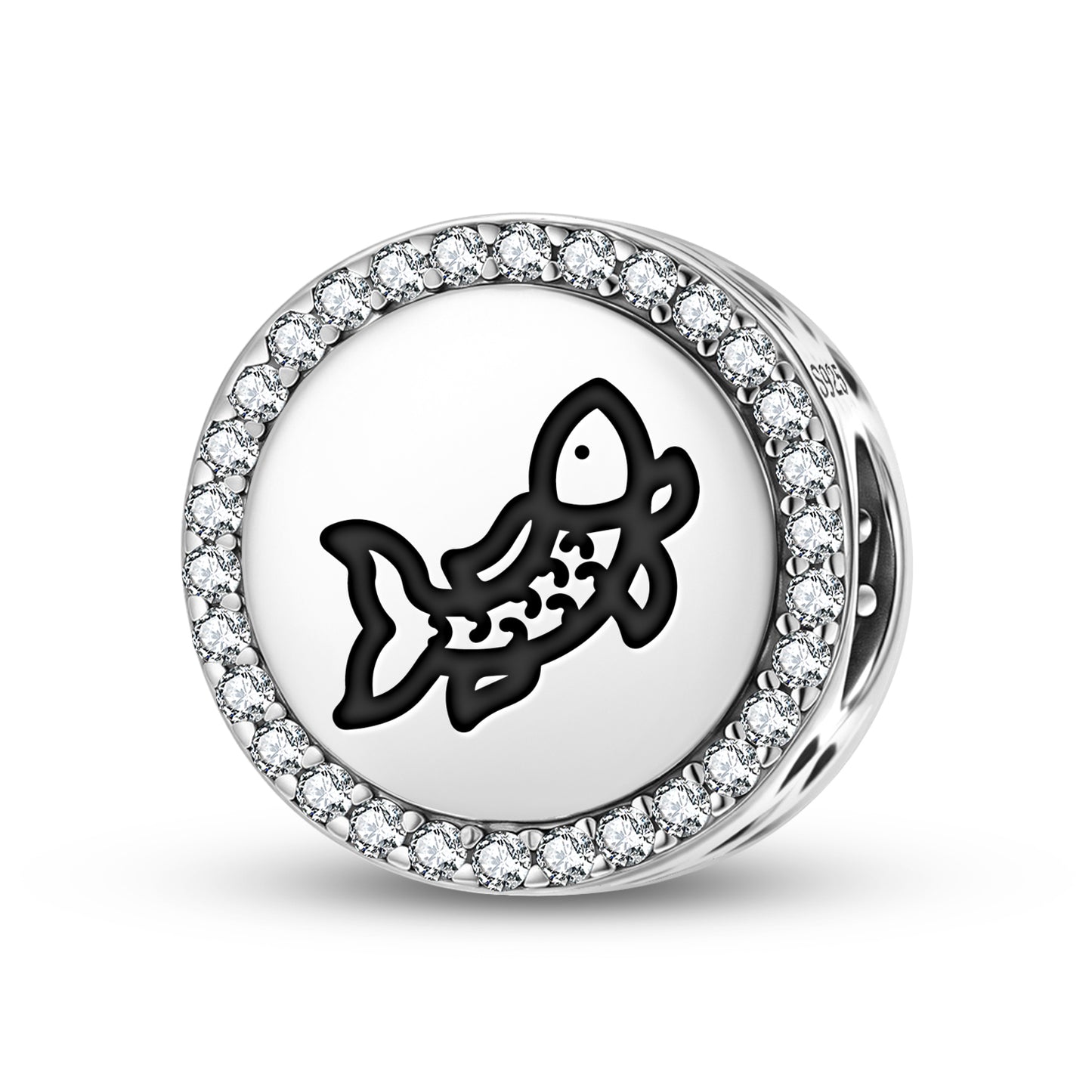 Goldfish Chinese Symbols Charm