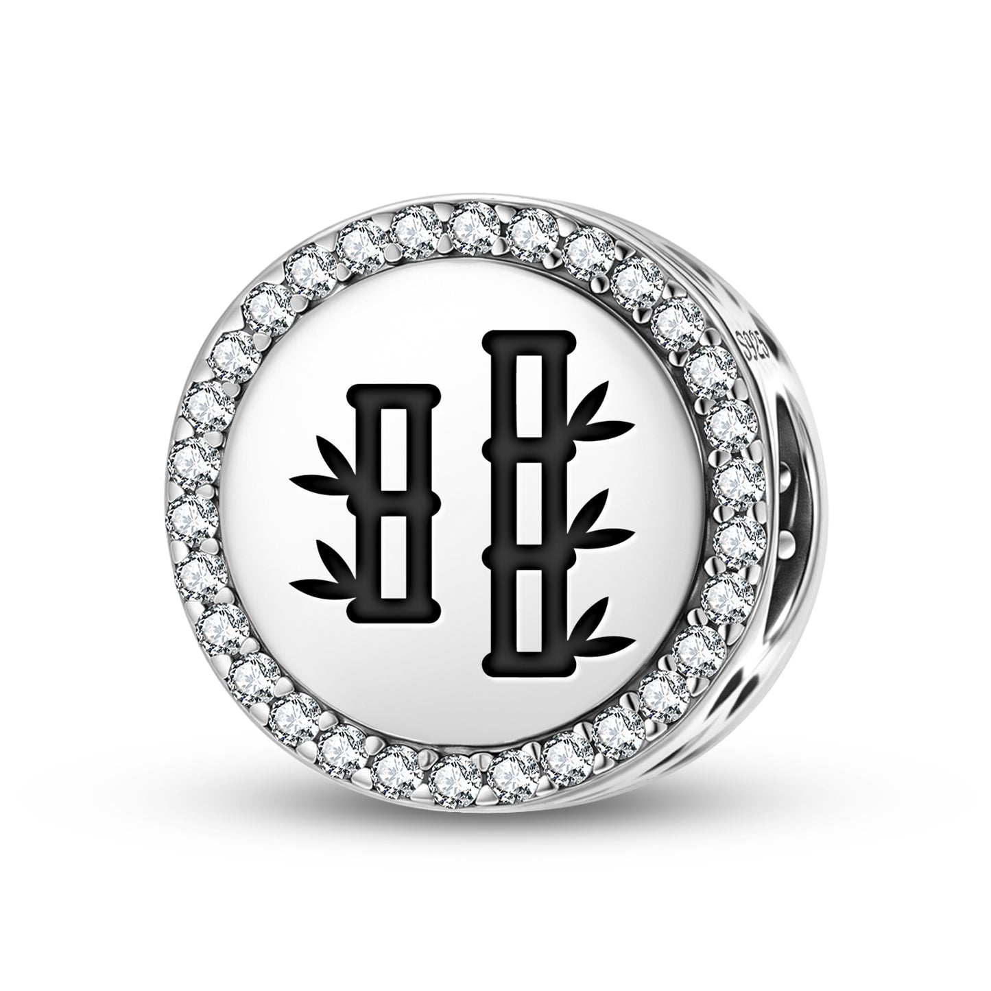 Bamboo Chinese Symbols Charm