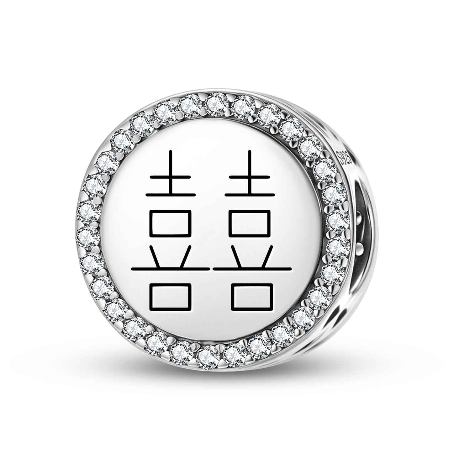 Double Happiness Feng shui Symbols Charm