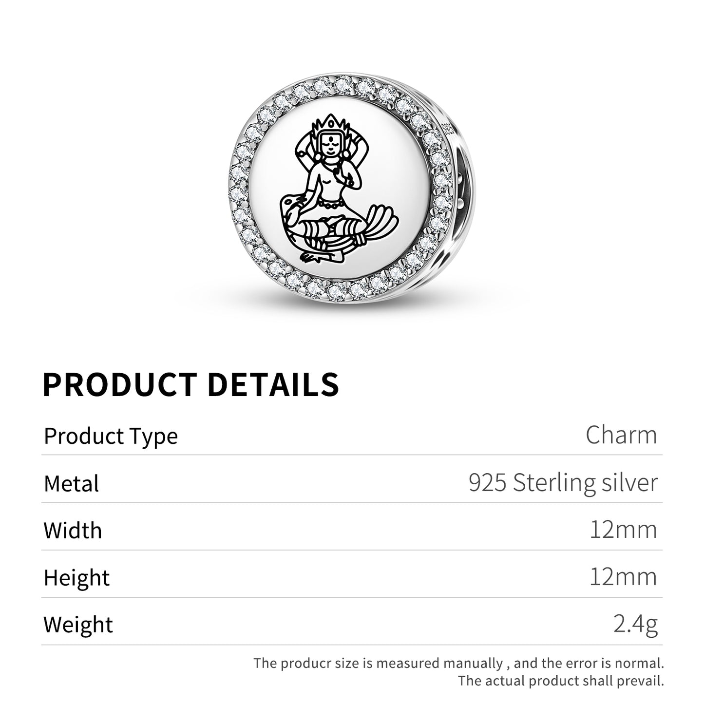 Mahamayuri Buddhist Gods Symbols Charm