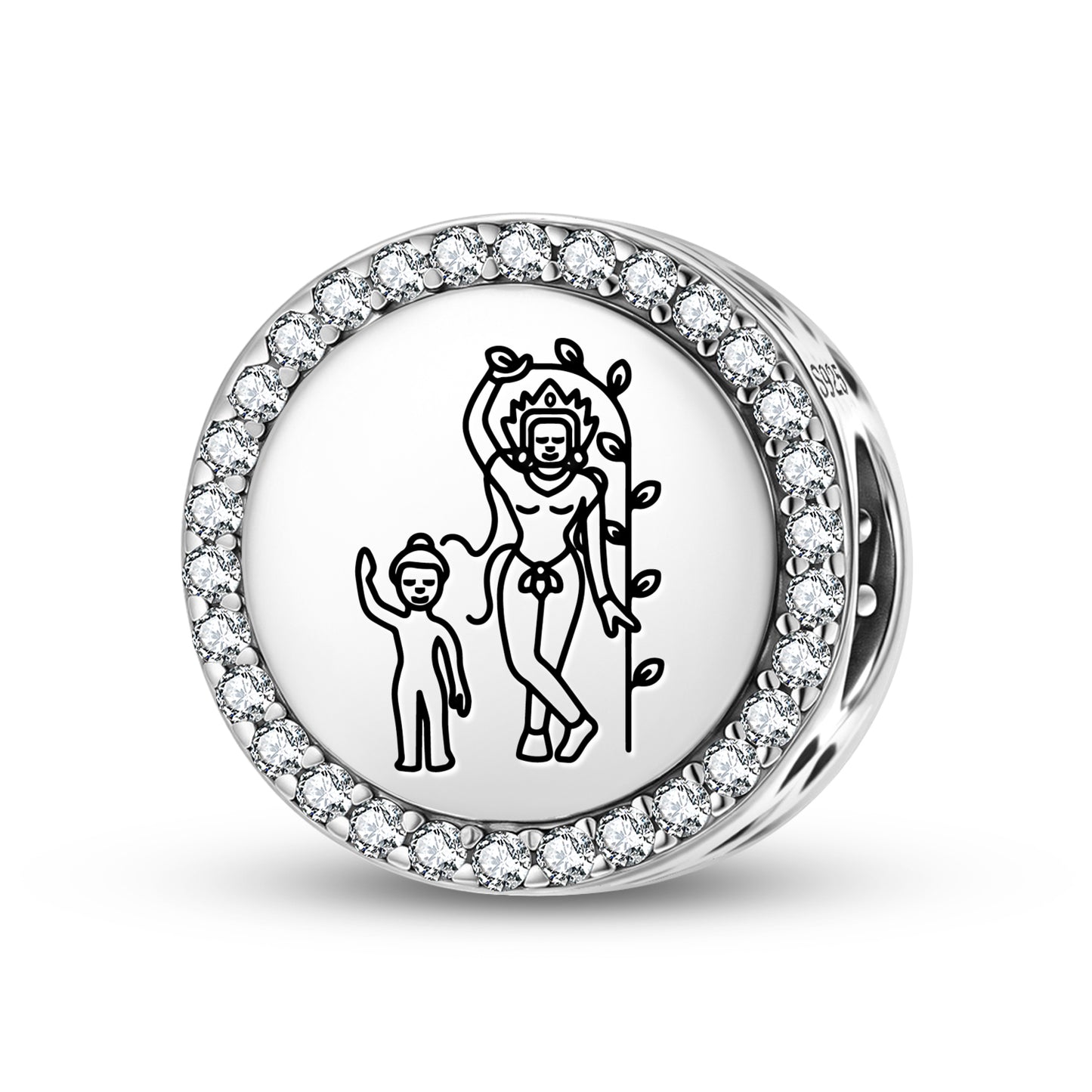 Maya Devi Buddhist Gods Symbols Charm