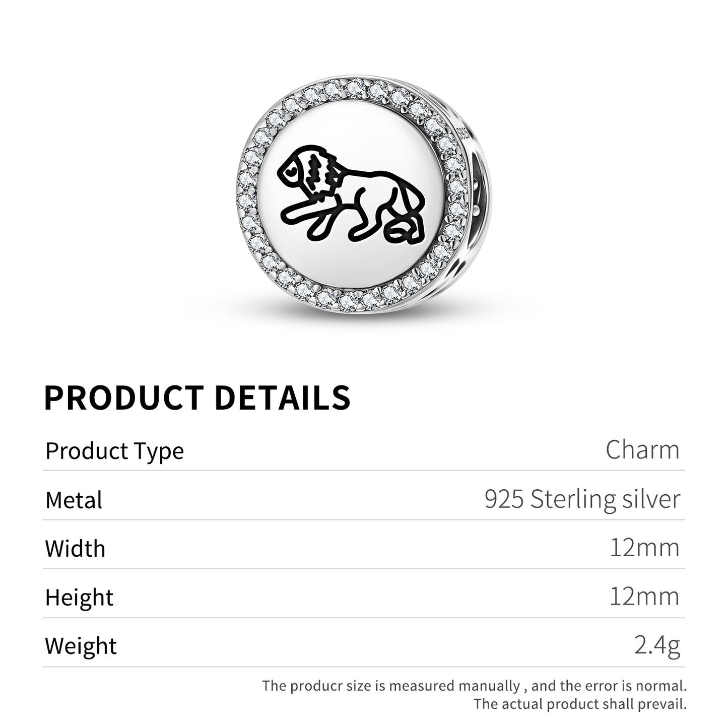 Lion Jainism Symbols Charm