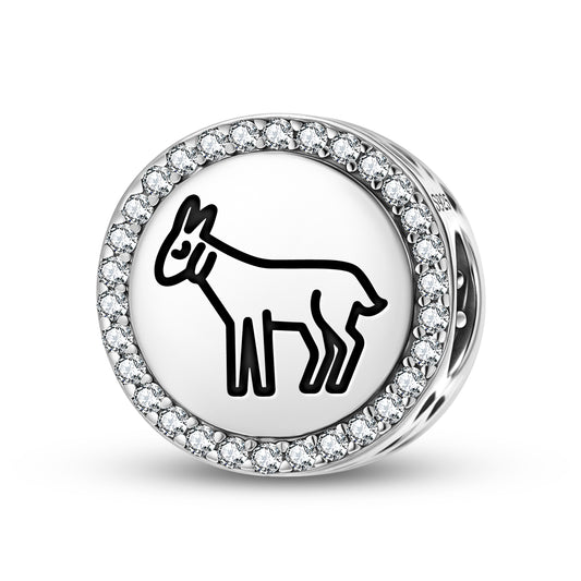 Goat Jainism Symbols Charm