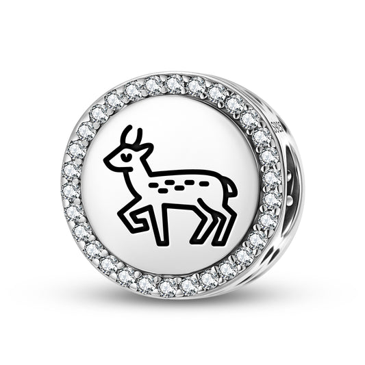 Deer Jainism Symbols Charm